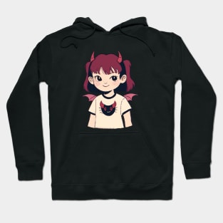 Сute demon girl Hoodie